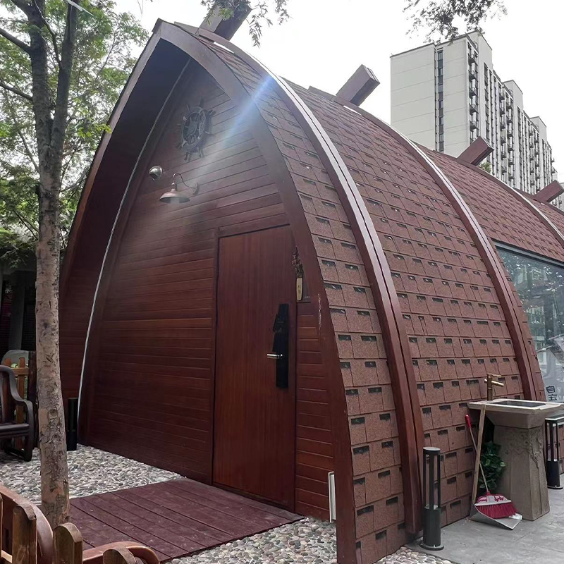 Casa de Barco Prefabricada de Madera