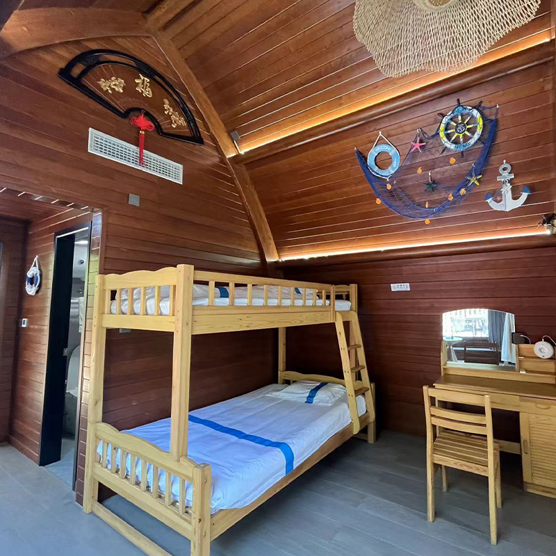 Casa de Barco Prefabricada de Madera