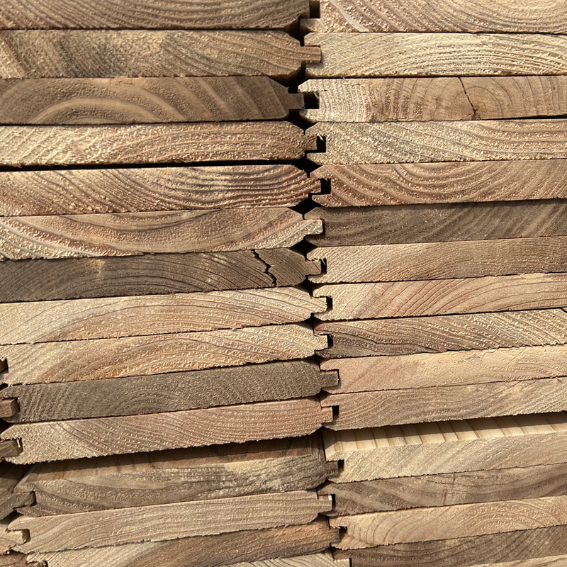 Valla de madera japonesa Sugi