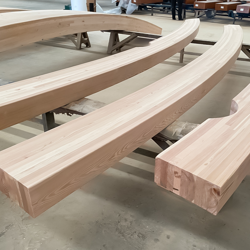 Glulam curvo de abeto Douglas 