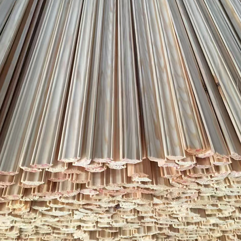 Moldura de corona de pino