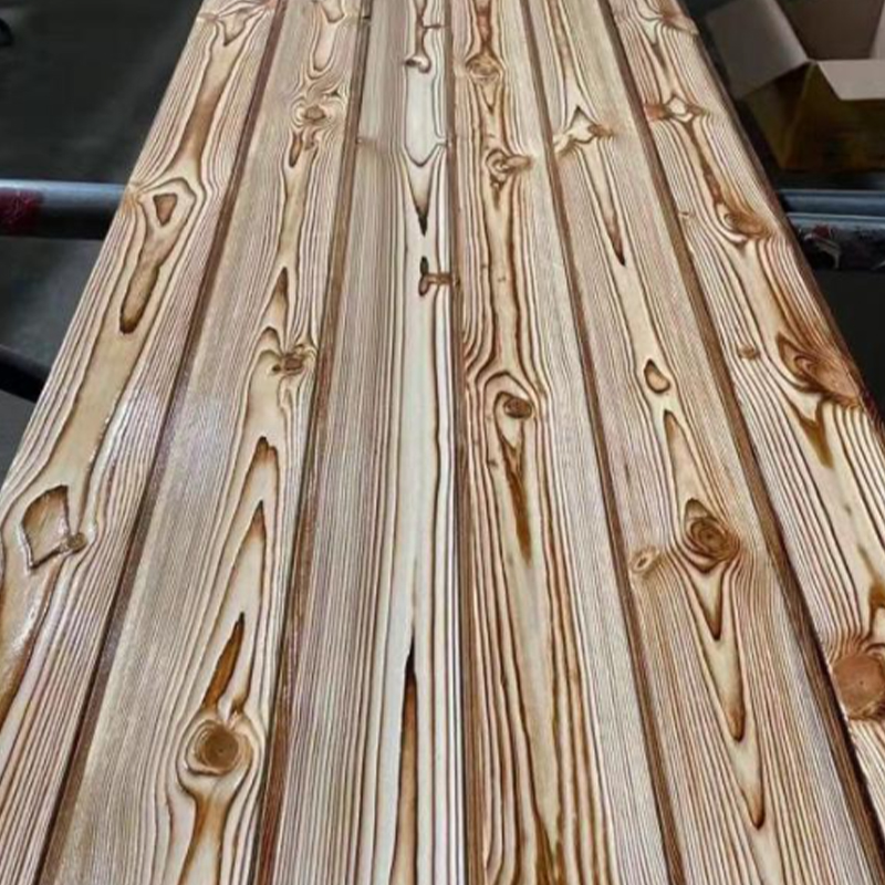 Paneles de pared de madera carbonizada Paneles de pared de madera carbonizada