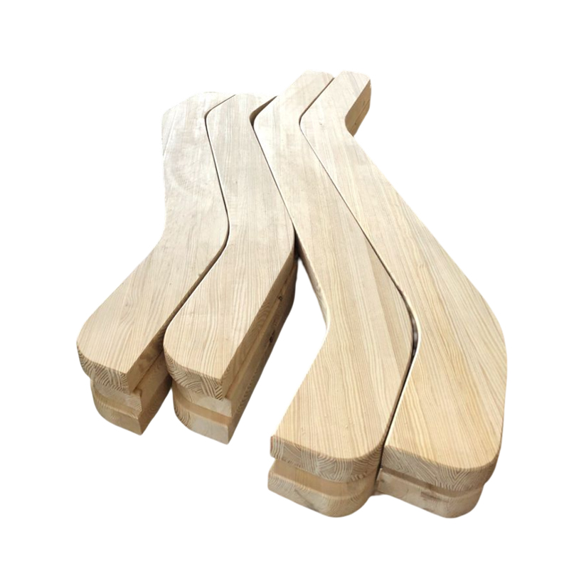 Glulam de forma especial de pino 