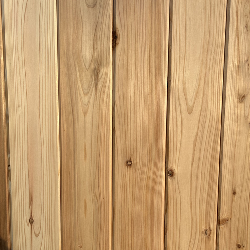 Valla de madera japonesa Sugi