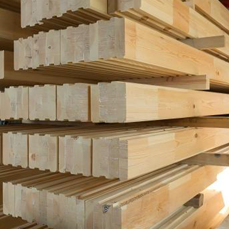 Tronco de madera de abeto Douglas