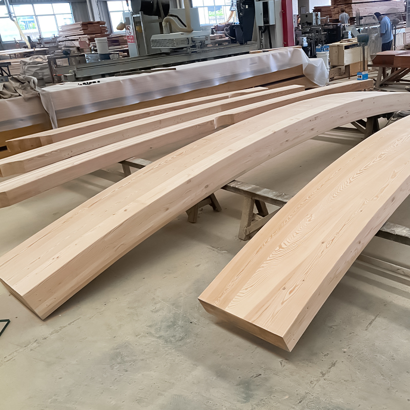 Glulam curvo de abeto Douglas 