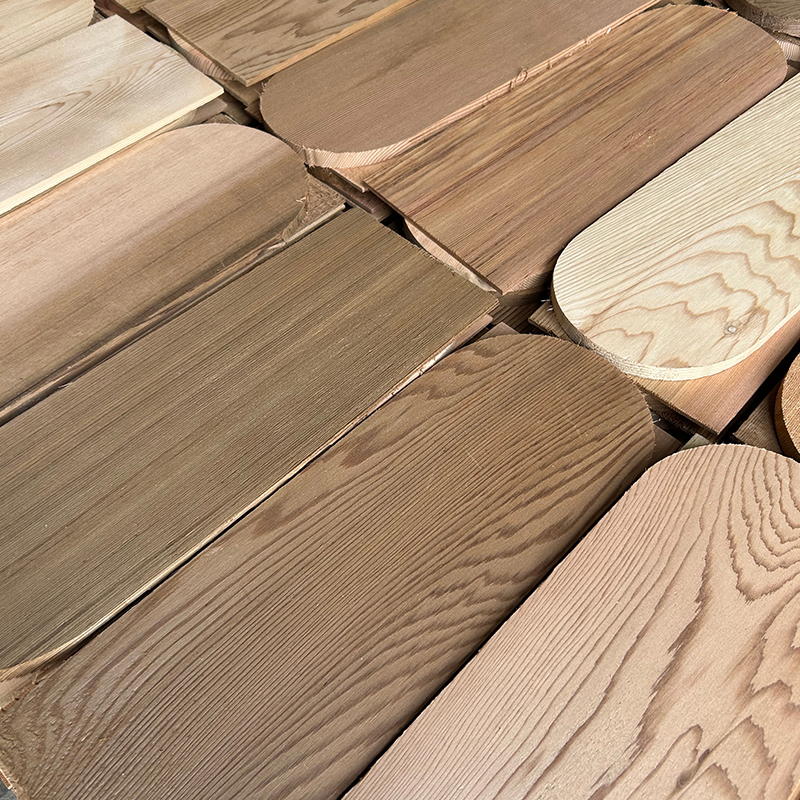 Tejido de madera de cedro rojo occidental Tejido de madera de cedro rojo occidental