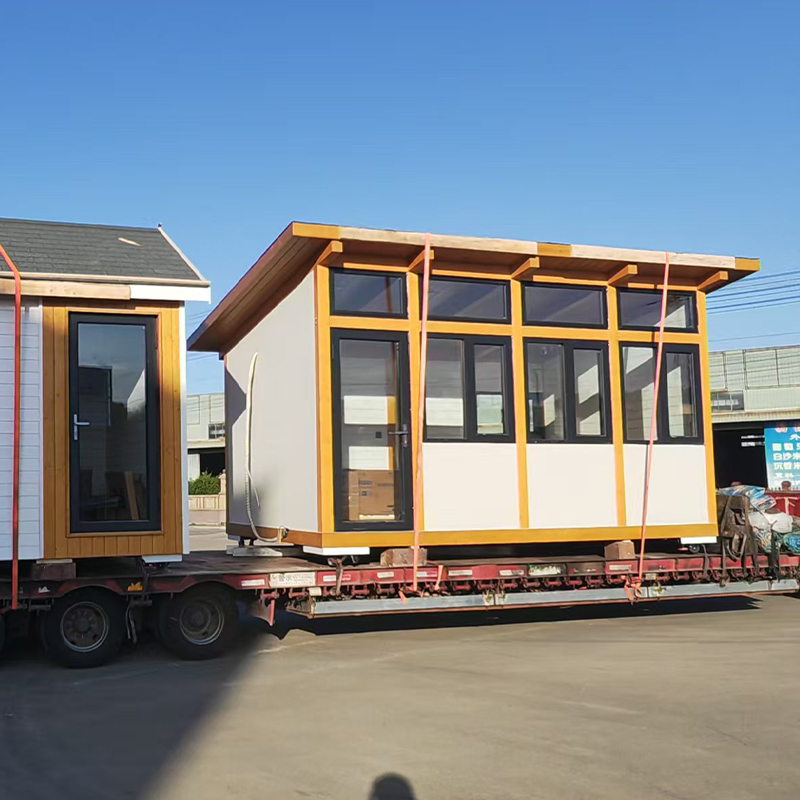 Cobertizo de almacenamiento de madera