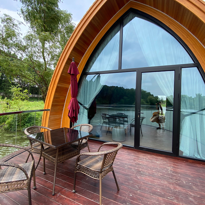 Casa de Barco Prefabricada de Madera