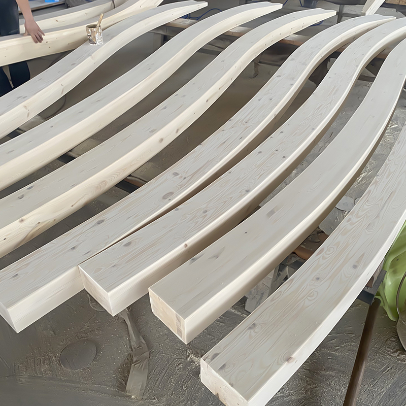 Glulam curvo de abeto 