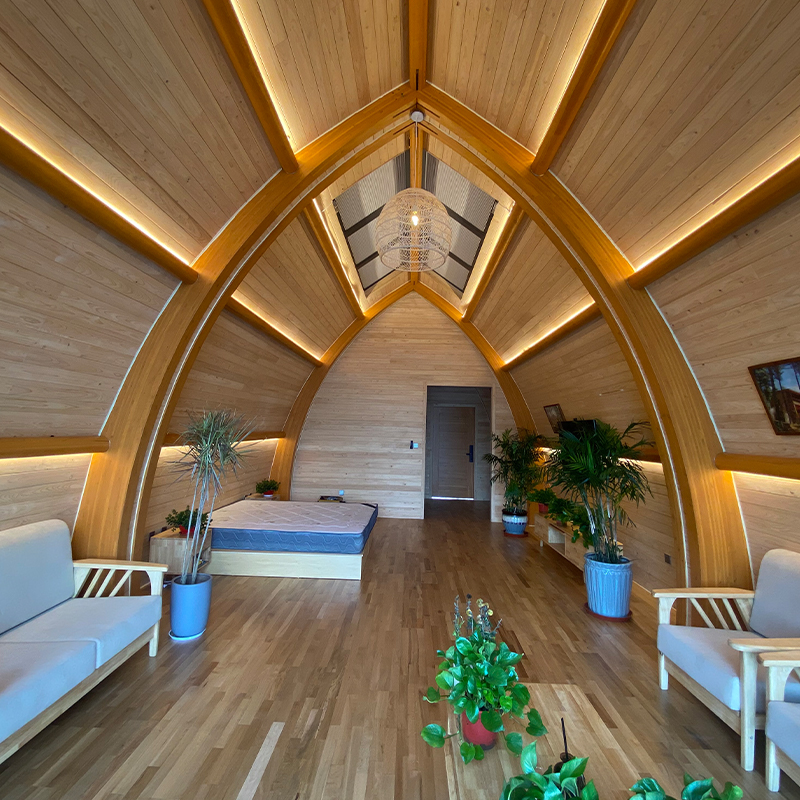 Casa de Barco Prefabricada de Madera