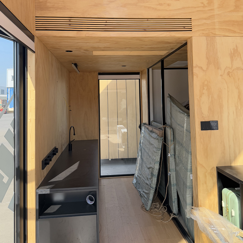 Casa de vacaciones prefabricada de madera