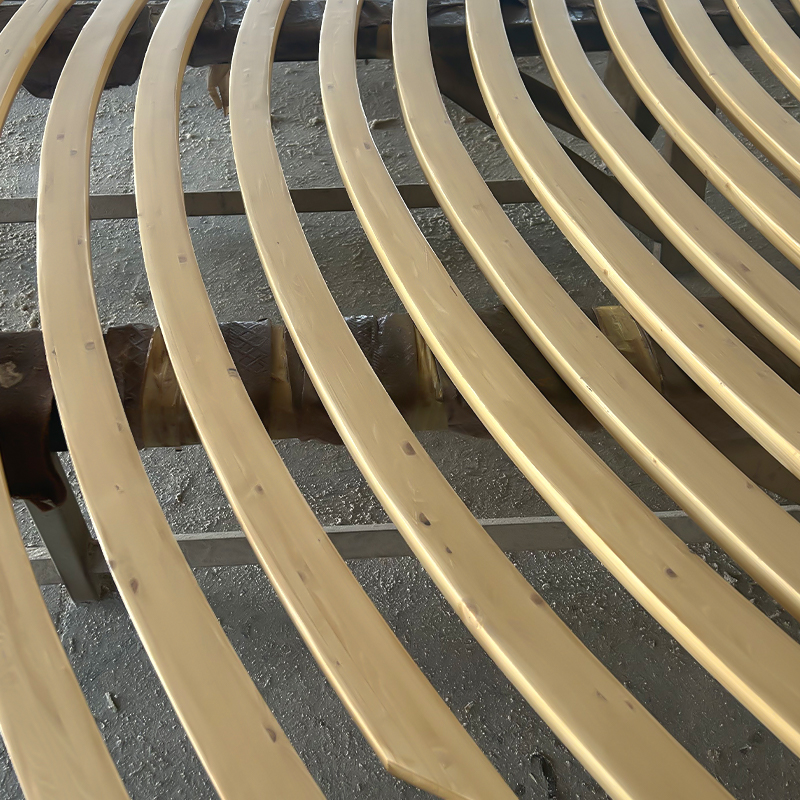 Glulam curvo de pino Glulam curvo de pino