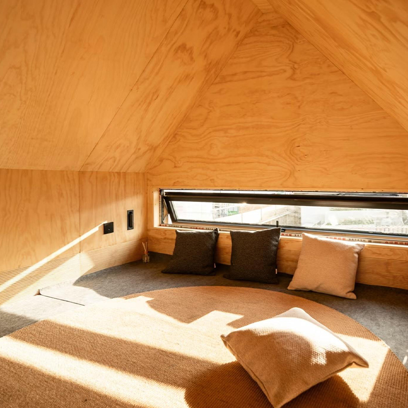 Casa de vacaciones prefabricada de madera