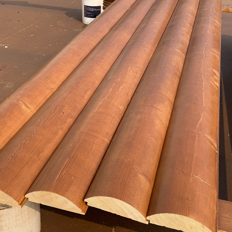 Revestimiento D-Log de abeto